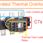 Ct operated thermal over load relay