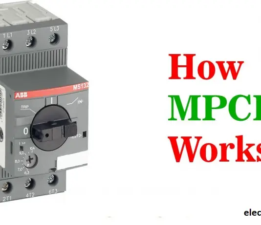 MPCB Working Principle