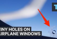 Why Holes are in Airplane Windows