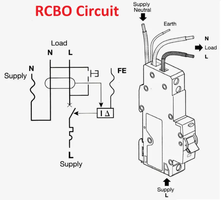 what-is-rcbo-construction-working-advantage-circuit-diagram