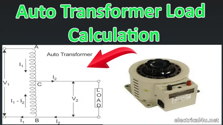 Auto Transformer winding diagram | Electrical4u