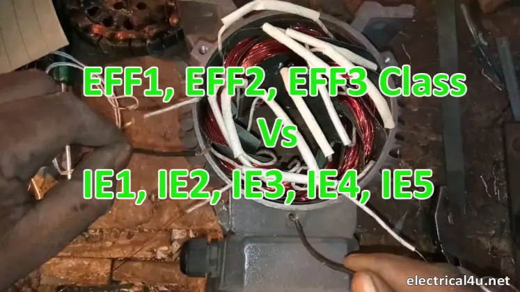 IE1, IE2, IE3, IE4 Efficiency Class Table | Electrical4u