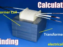 transformer wire size Chart