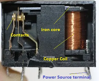 relay internal circuit